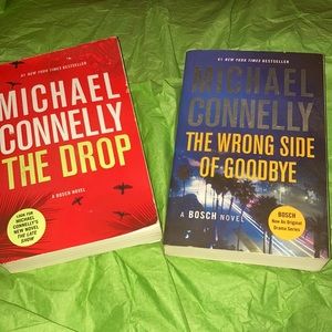 Two Michael Connelly Mystery Paperbacks